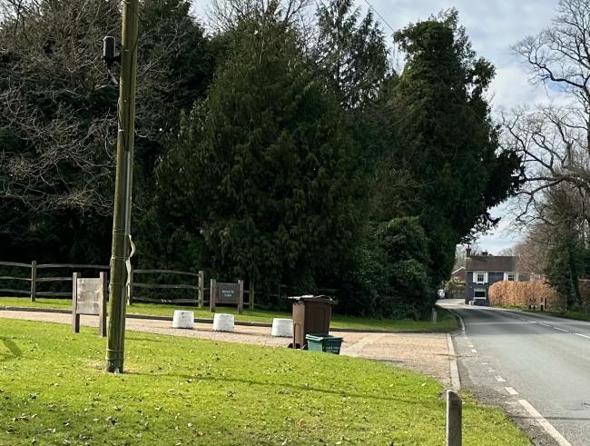 Entrance coming from Cranbrook towards Goudhurst